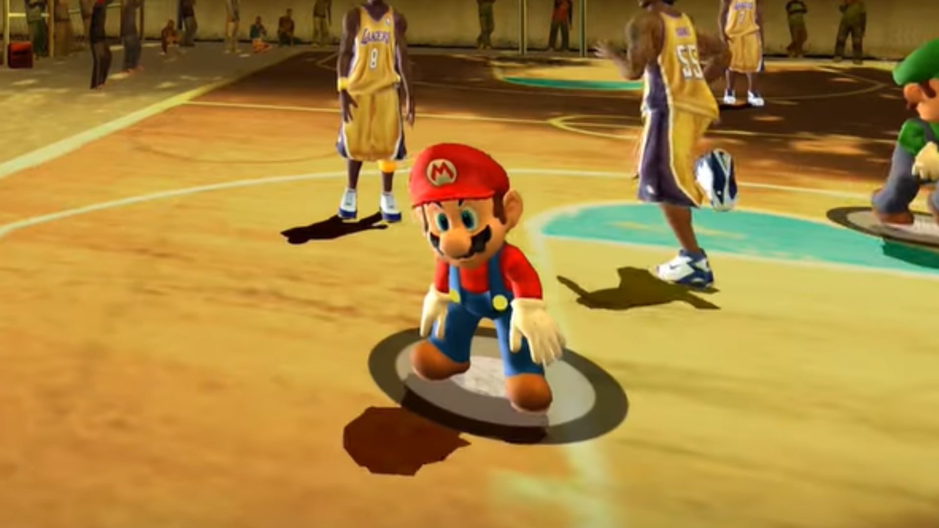 8. Mario (NBA Street V3)