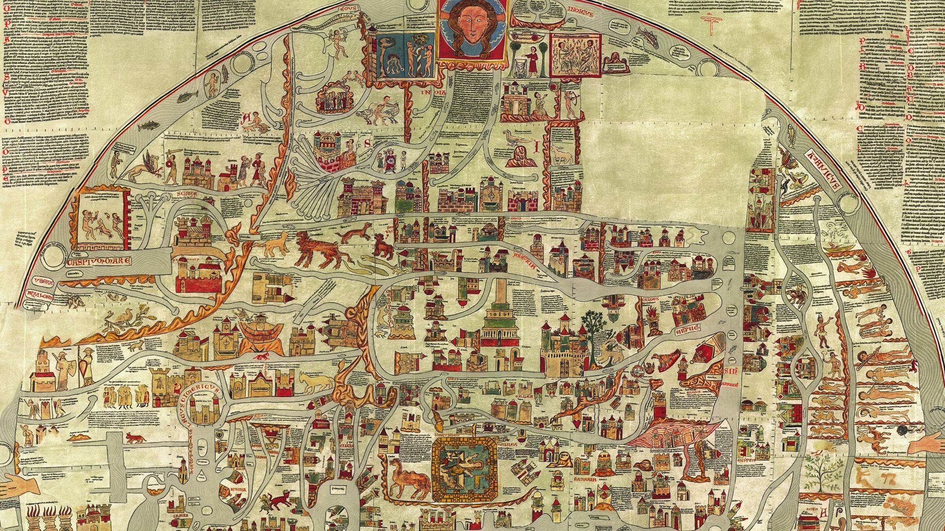 9. La carte d'Ebstorf