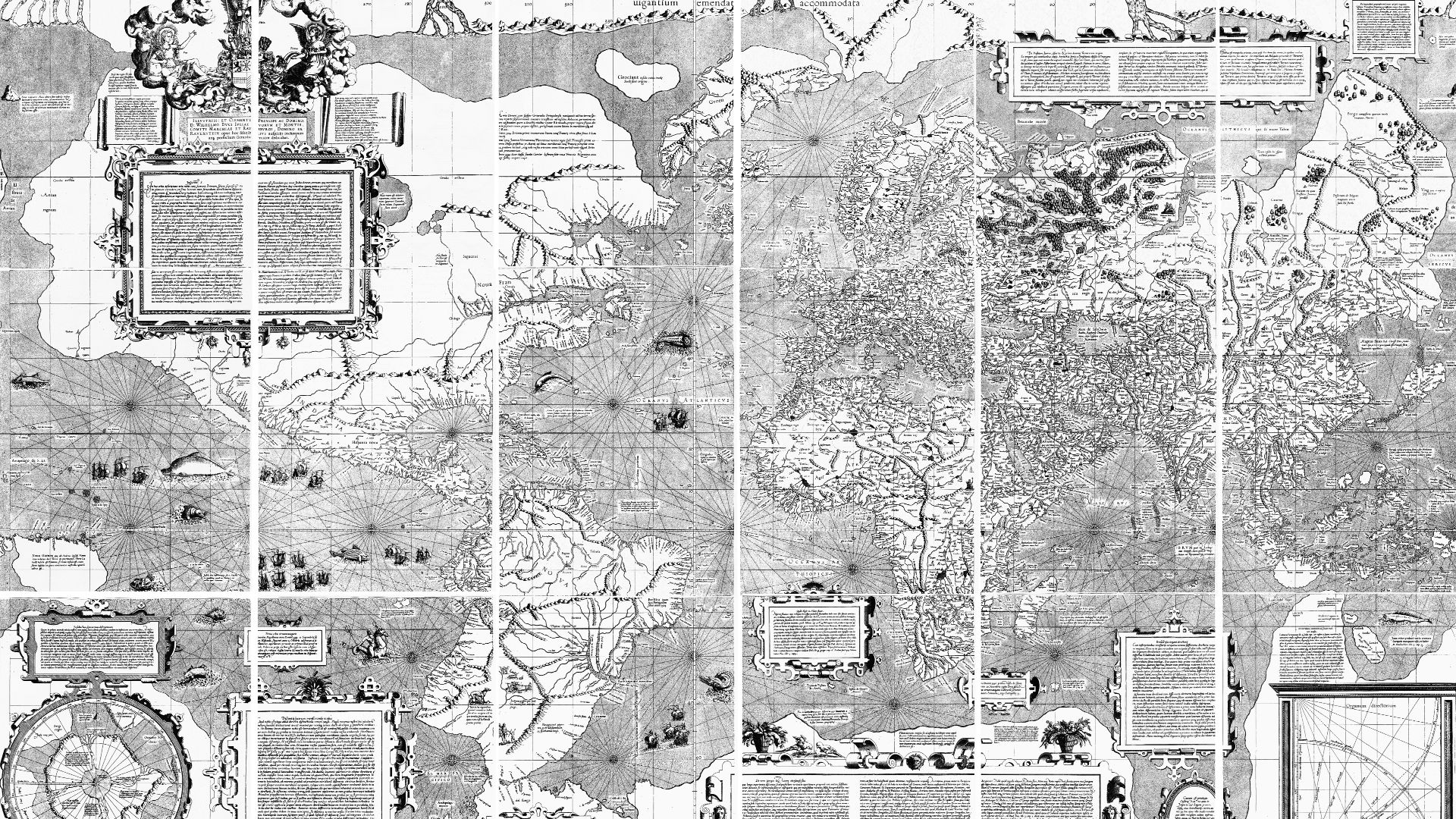 15. Carte du monde Mercator