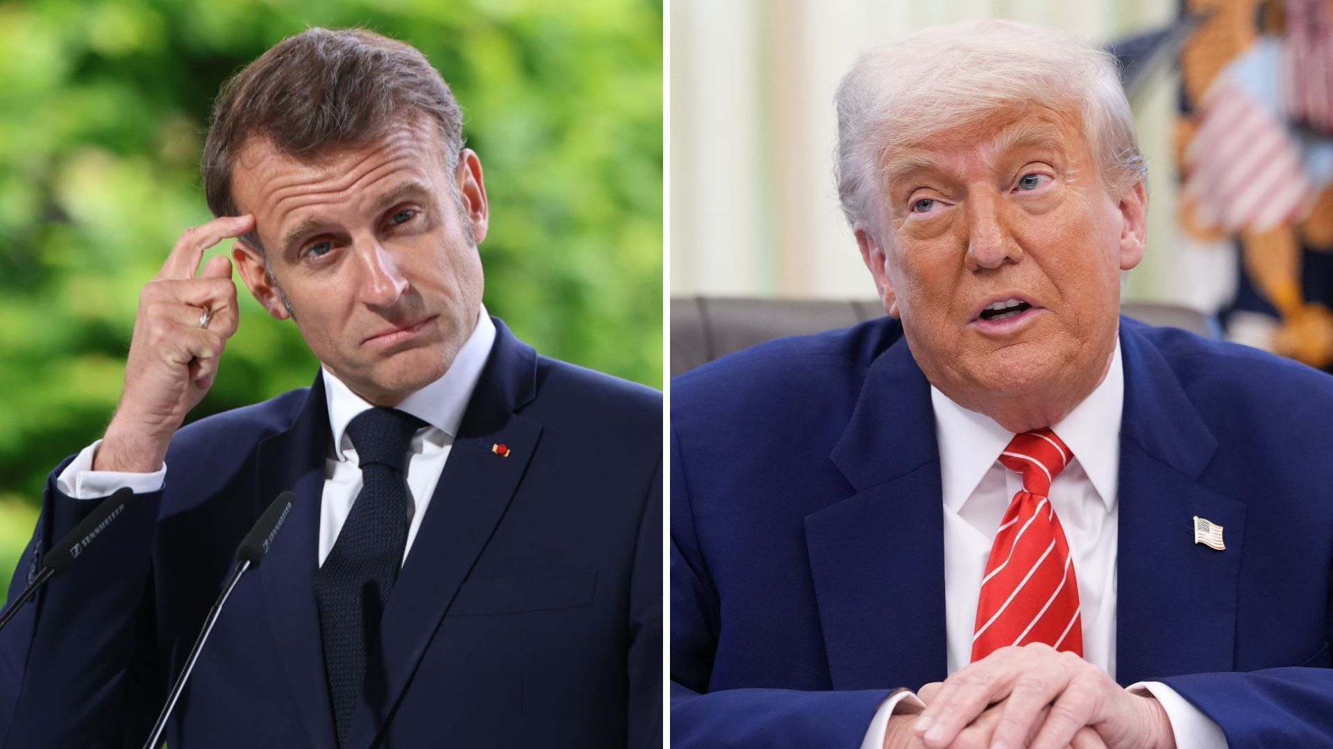 Macron en a marre des MAGA