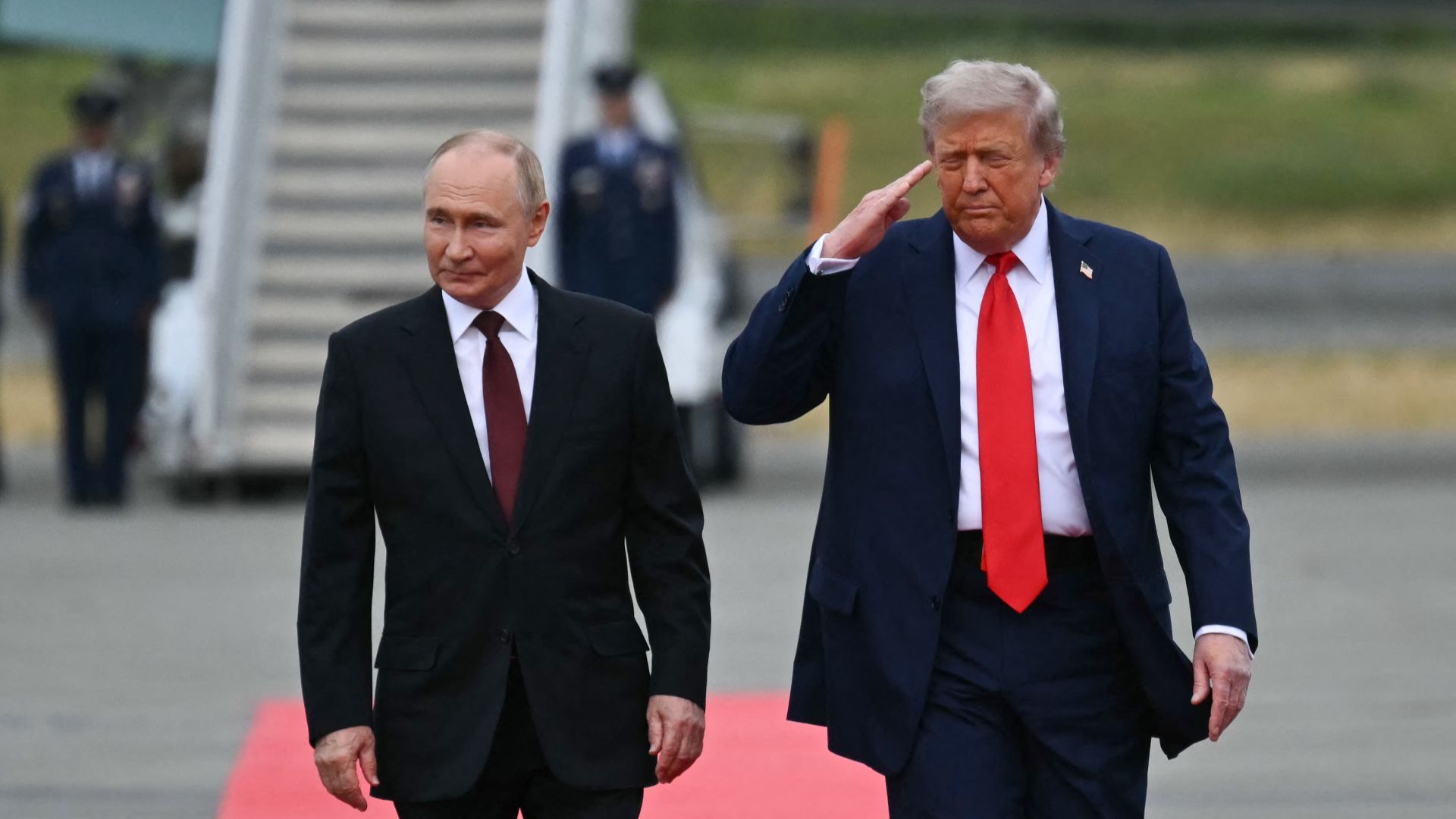 La rencontre entre Trump et Poutine