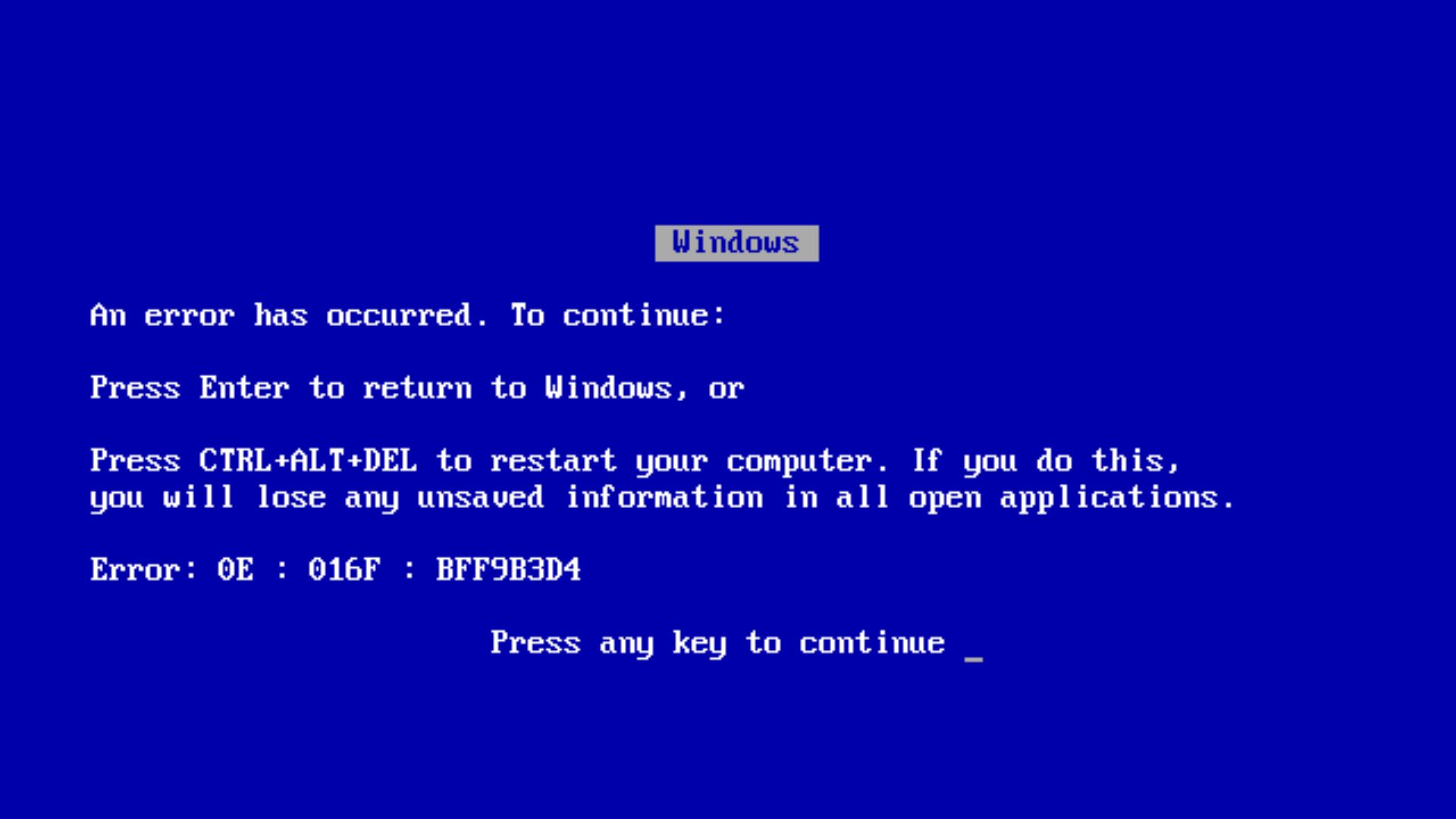 8. Si vous êtes confronté au redoutable syndrome de stress post-traumatique (BSoD)