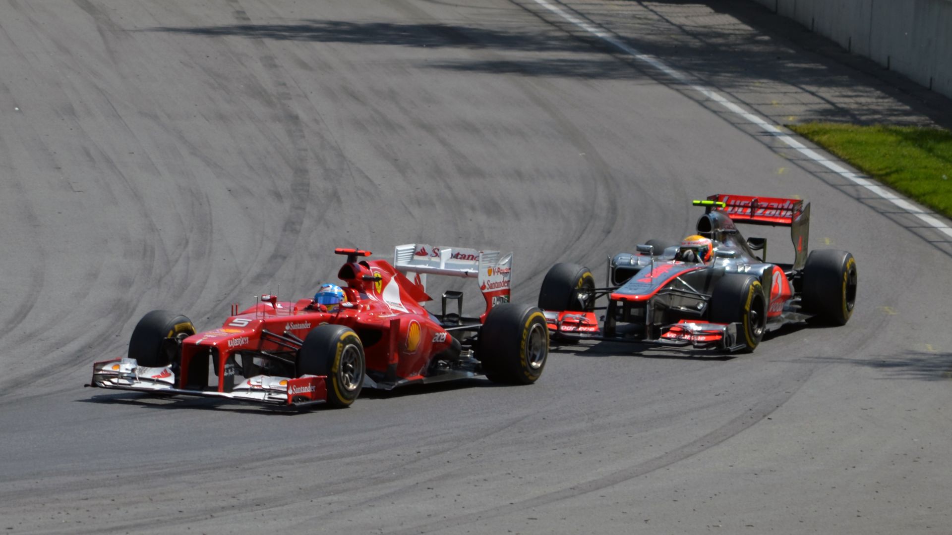 8. Fernando Alonso vs. Lewis Hamilton