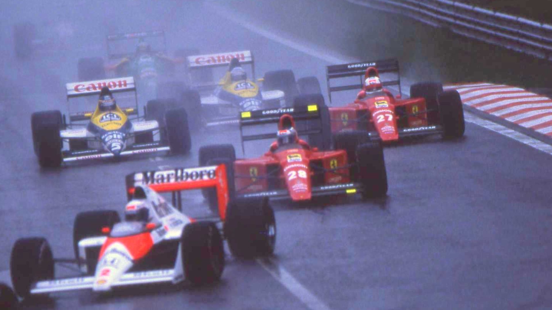 10. Alain Prost vs Nigel Mansell