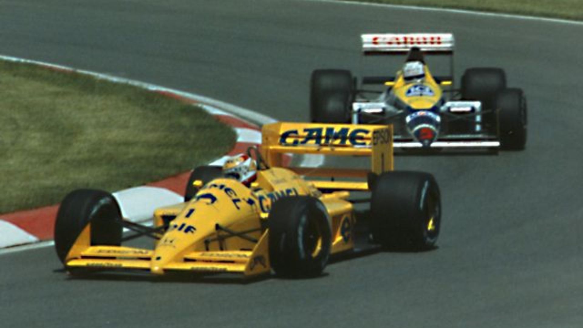 12. Nigel Mansell vs. Nelson Piquet