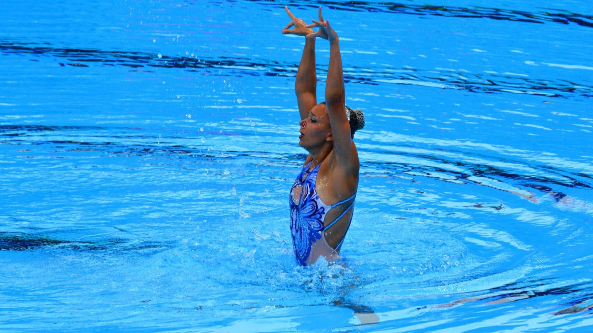 14. Natation synchronisée en solo