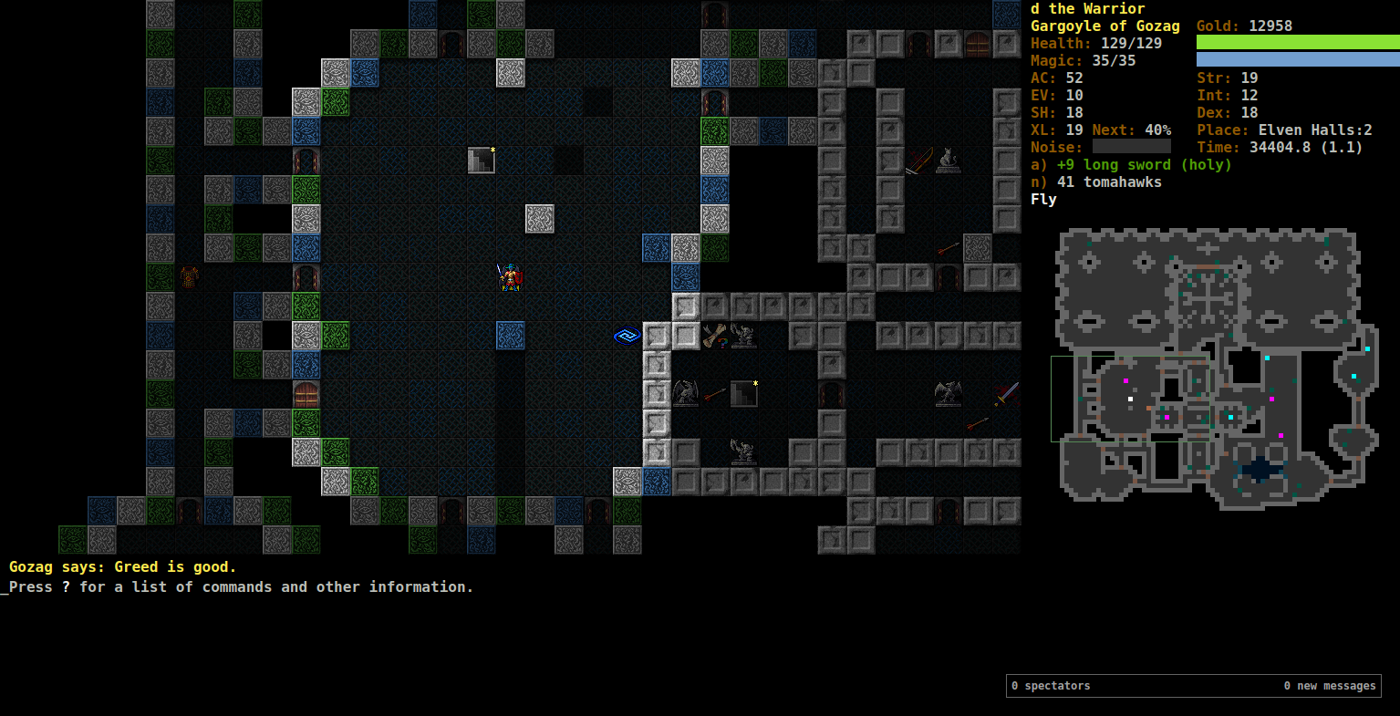 2. Dungeon Crawl Stone Soup