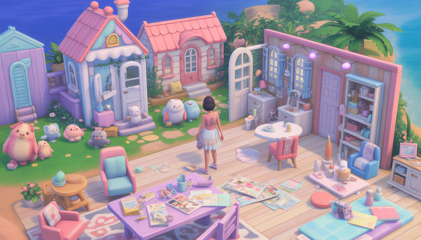5. Animal Crossing: déco et inspiration mode