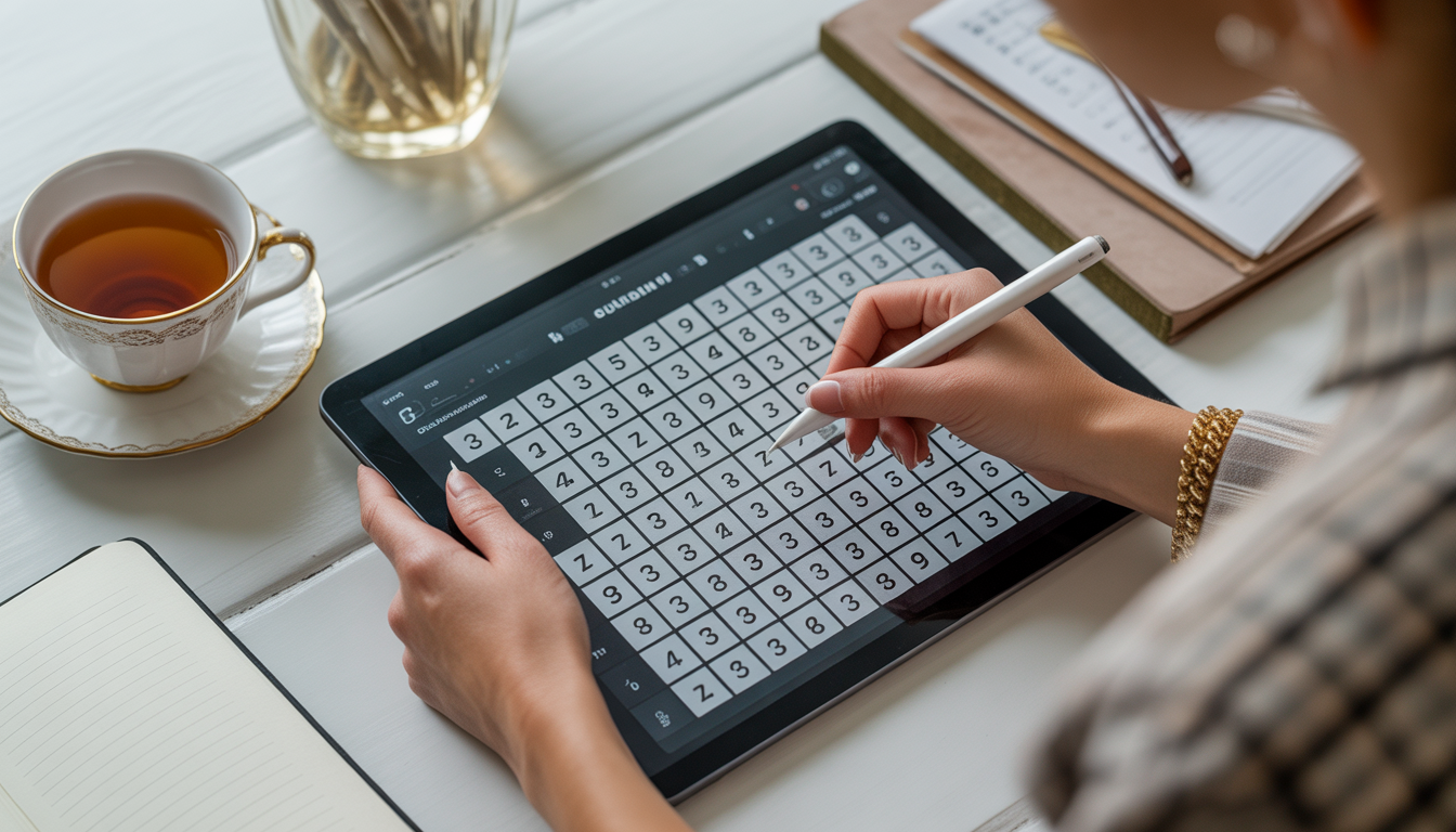 10. Sudoku en ligne: mémoire et élégance cérébrale