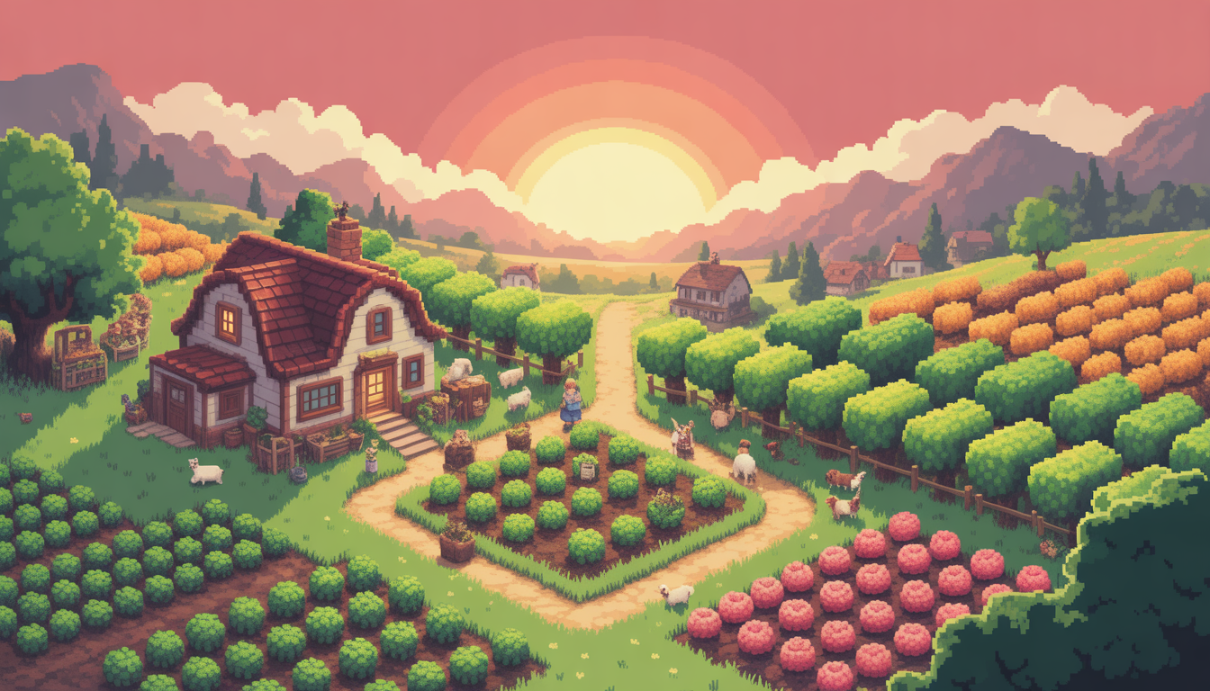 9. Stardew Valley: La vie à la campagne, version pixel