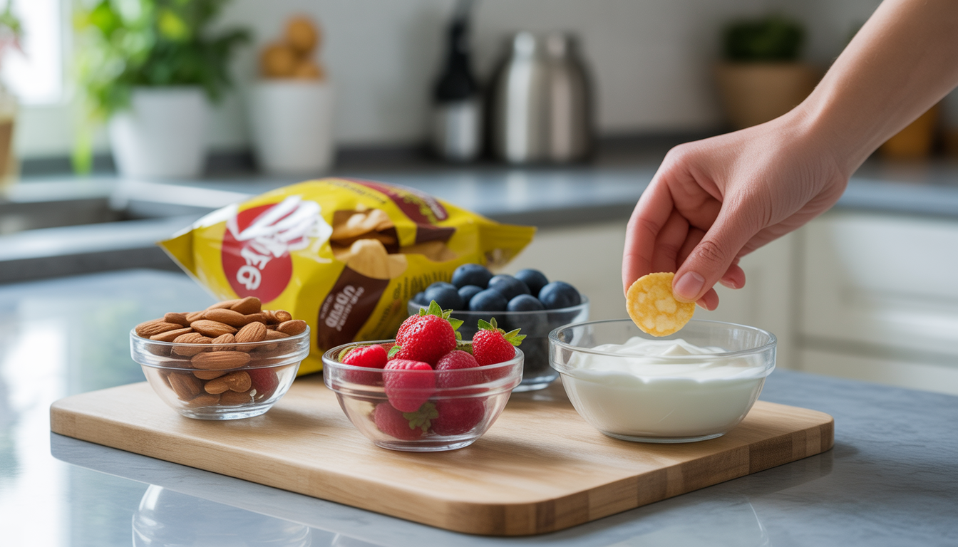 14. Prévoir des snacks sains