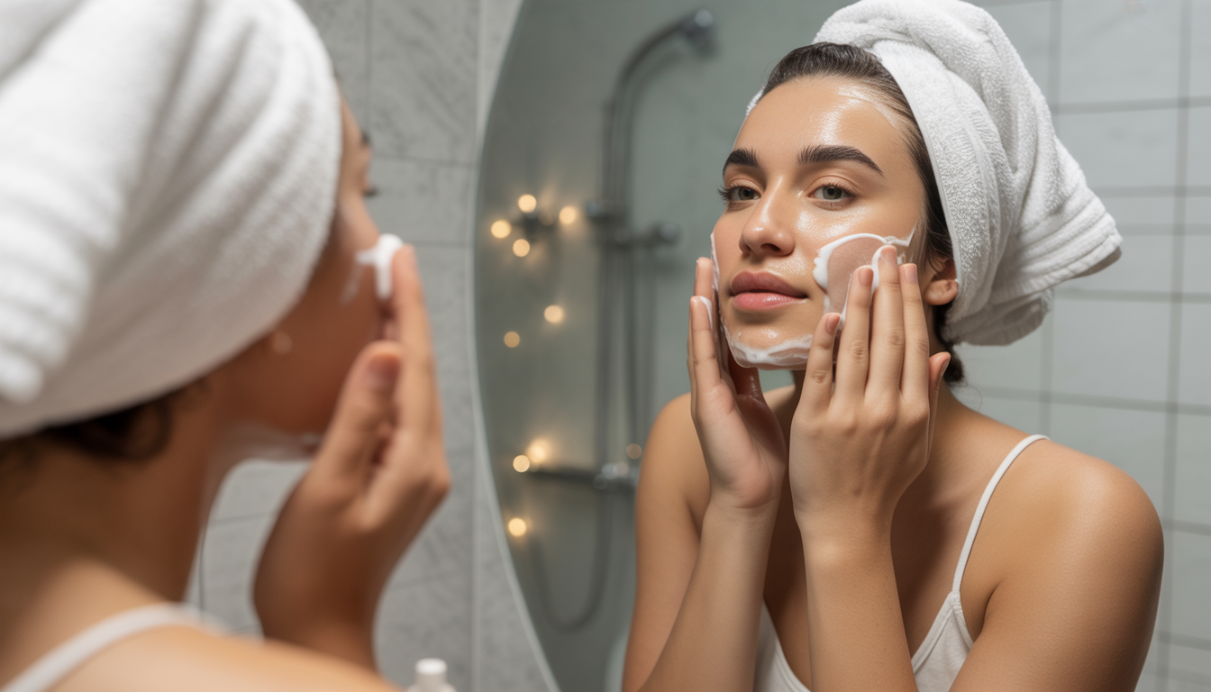 6. Essayez la routine double nettoyage