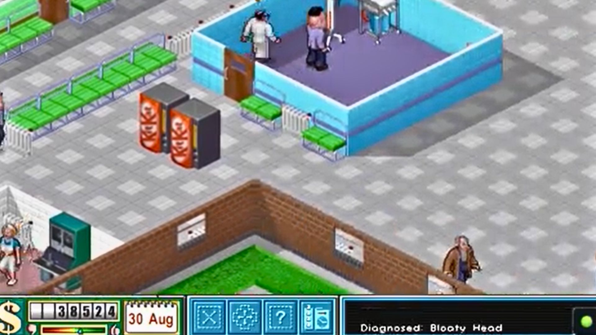 6. Theme Hospital - Kit Kat