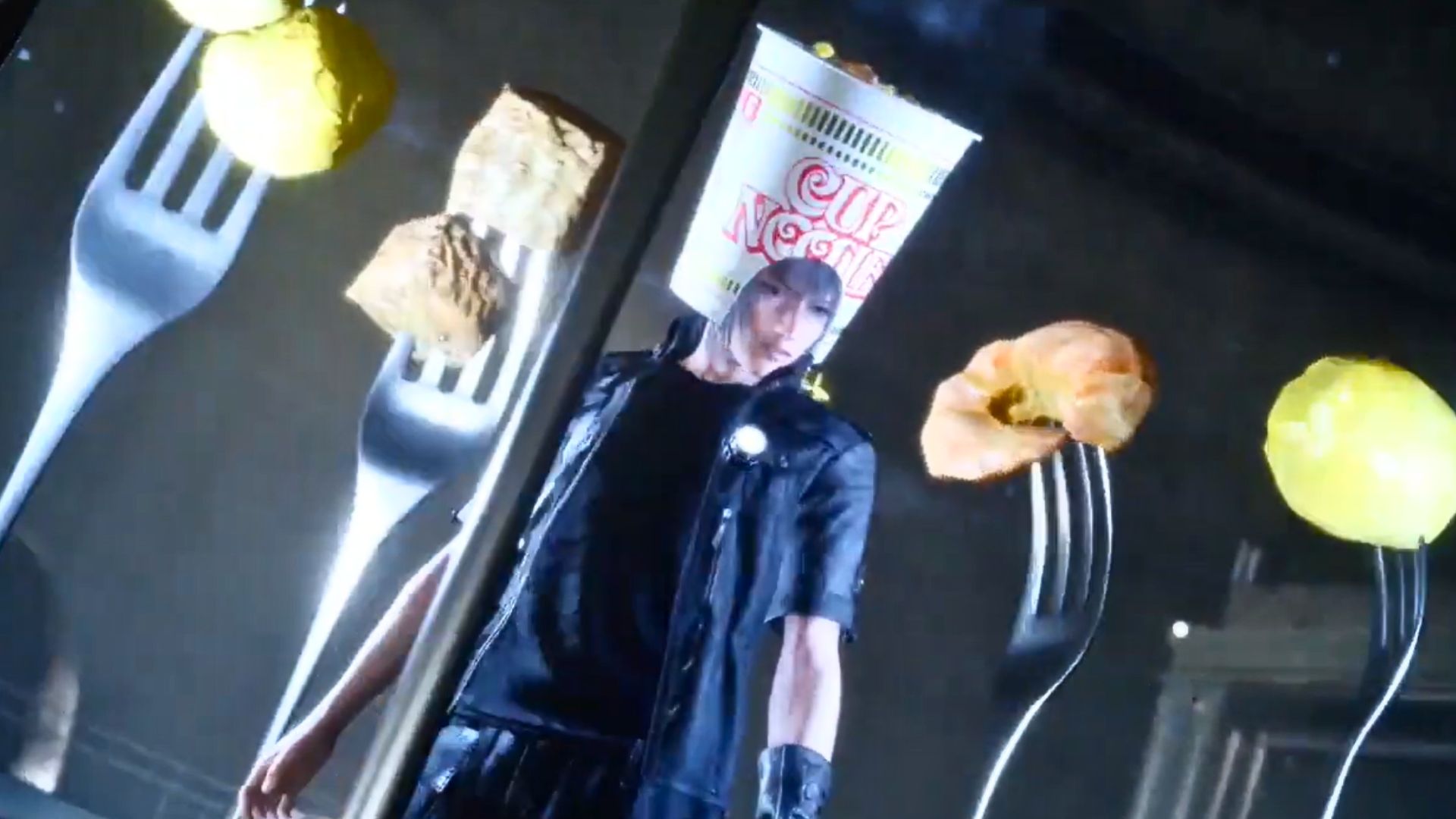 13. Final Fantasy XV - Nissin Cup Noodle
