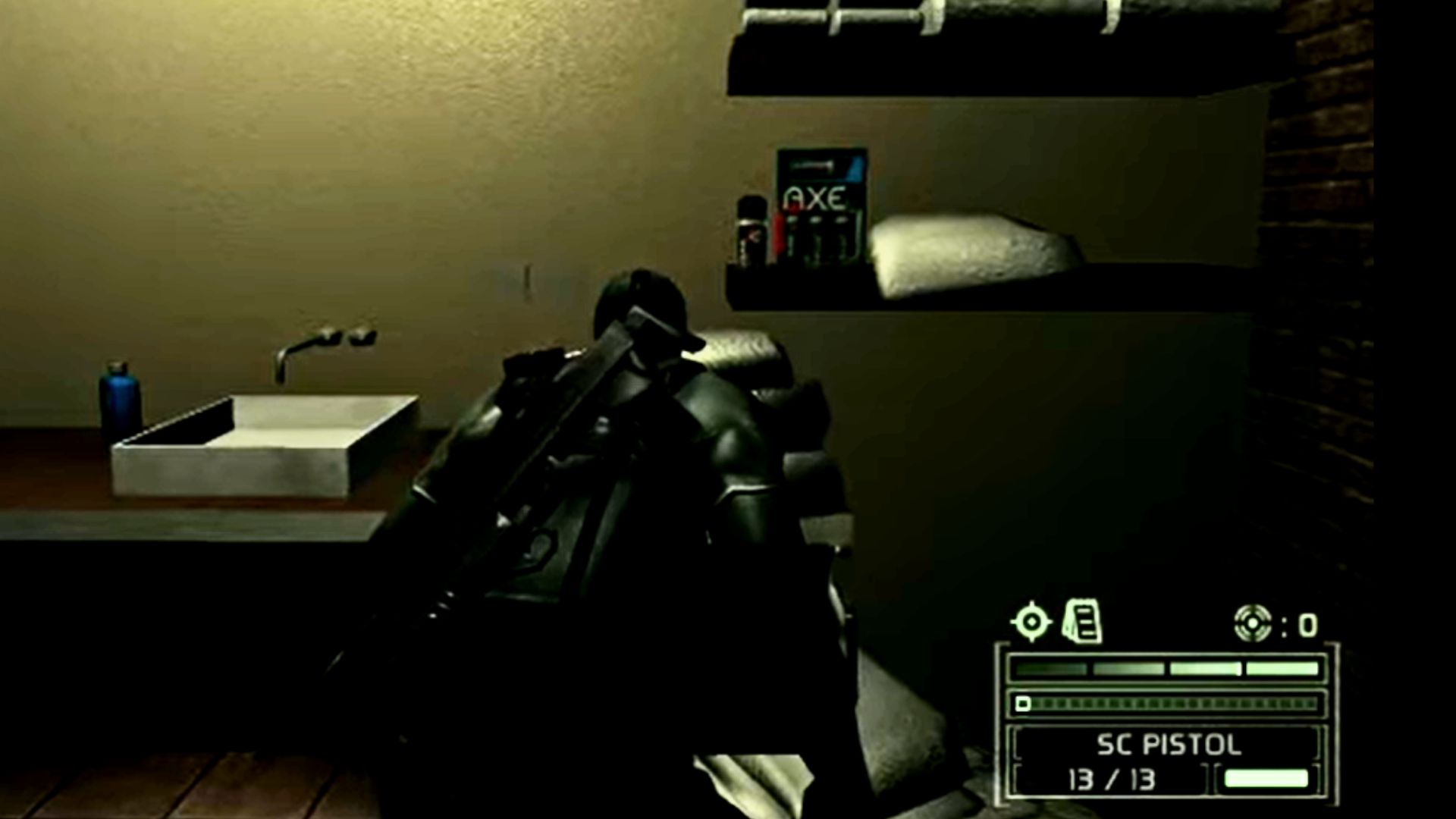 18. Splinter Cell: Chaos Theory - Vaporisateur pour le corps Axe