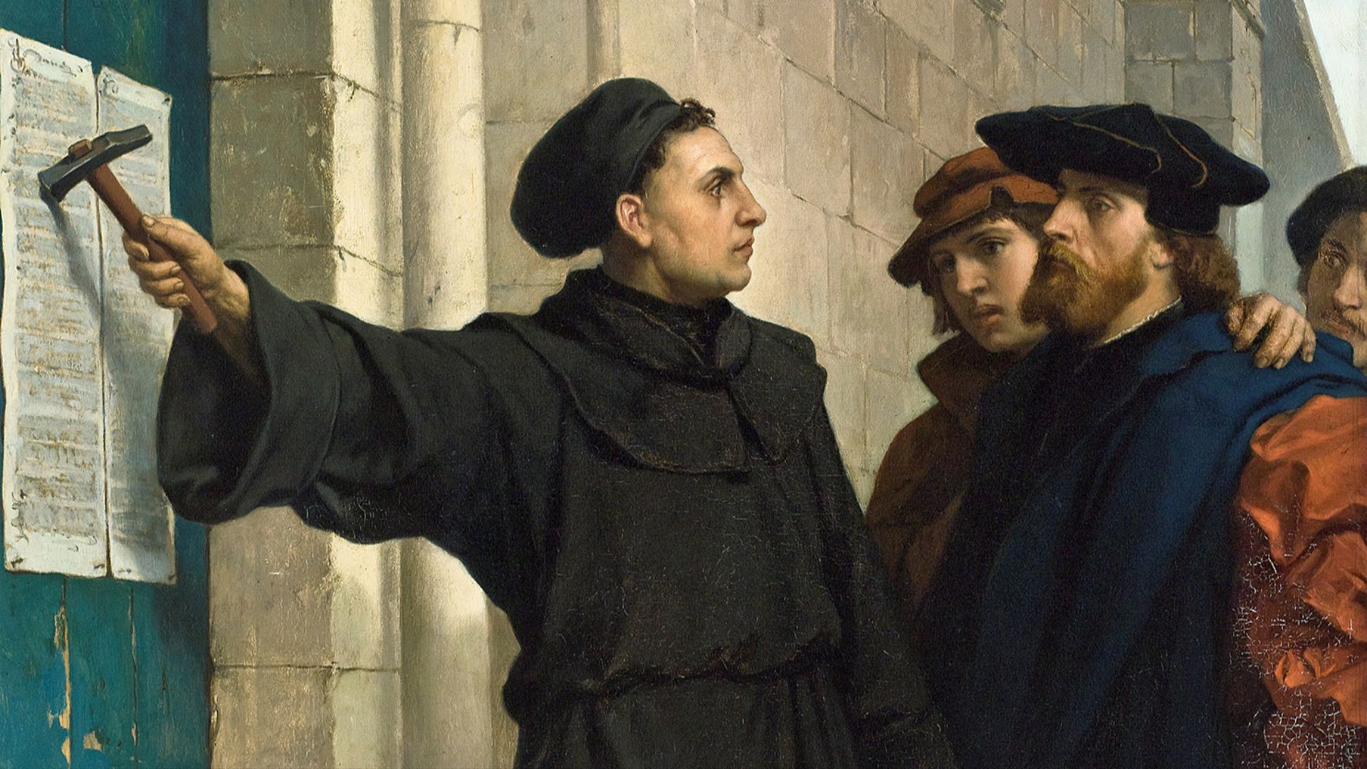 7. L'impression à grande échelle des quatre-vingt-quinze thèses de Martin Luther
