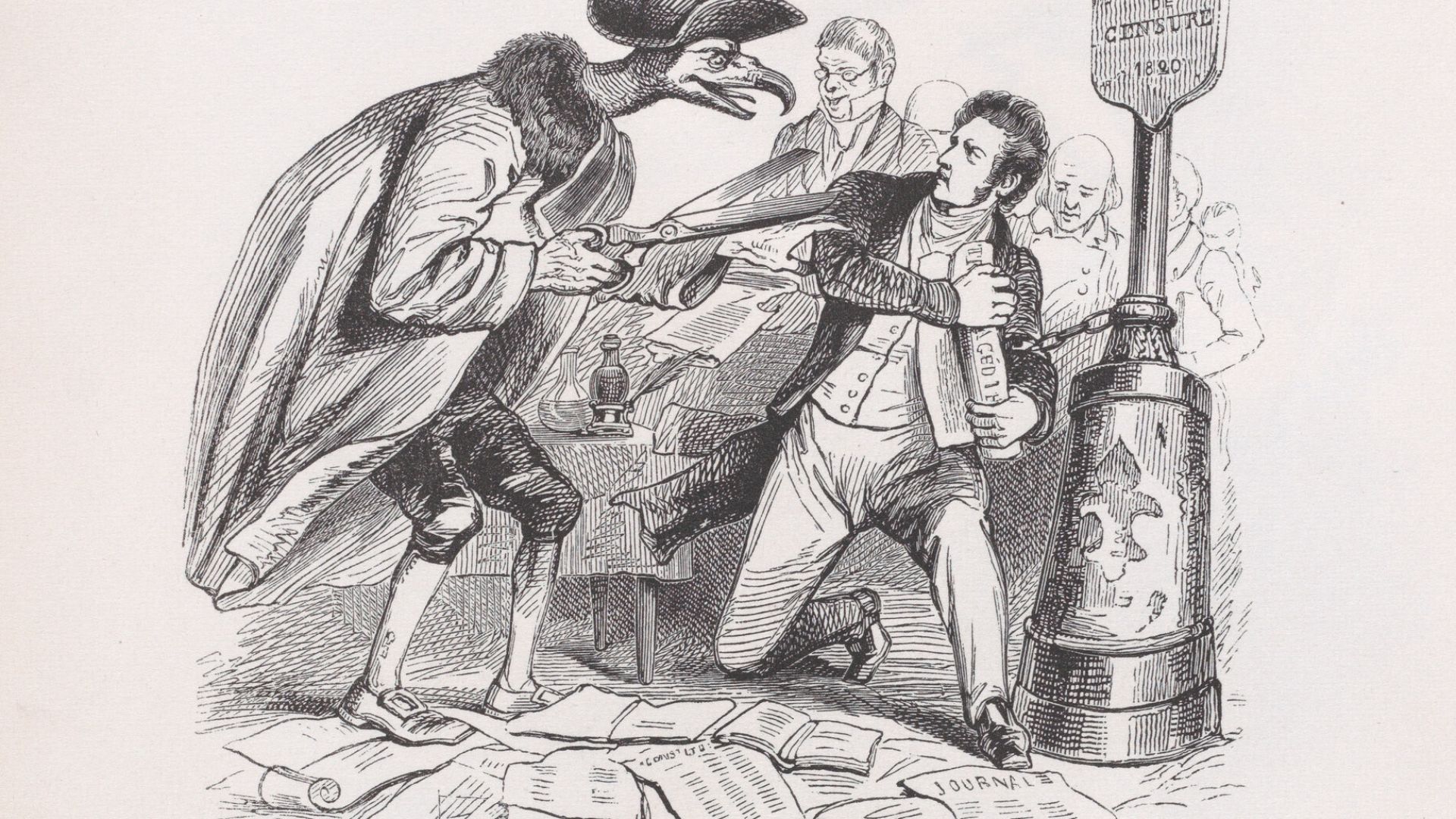14. Les gouvernements ont introduit la censure de l'impression