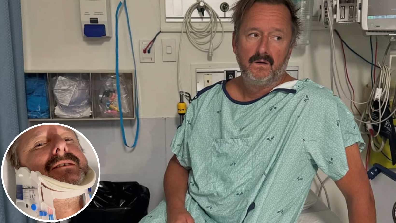 Rémi-Pierre Paquin victime d’un gros accident