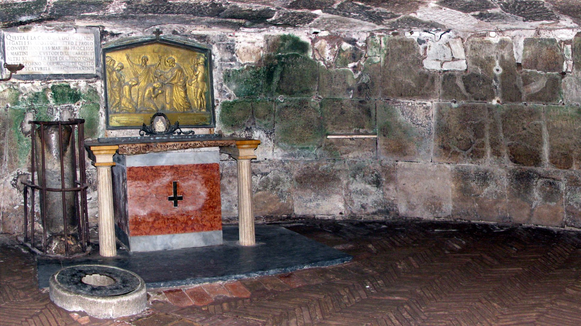3. Prison mamertine : Rome, vers 640 av