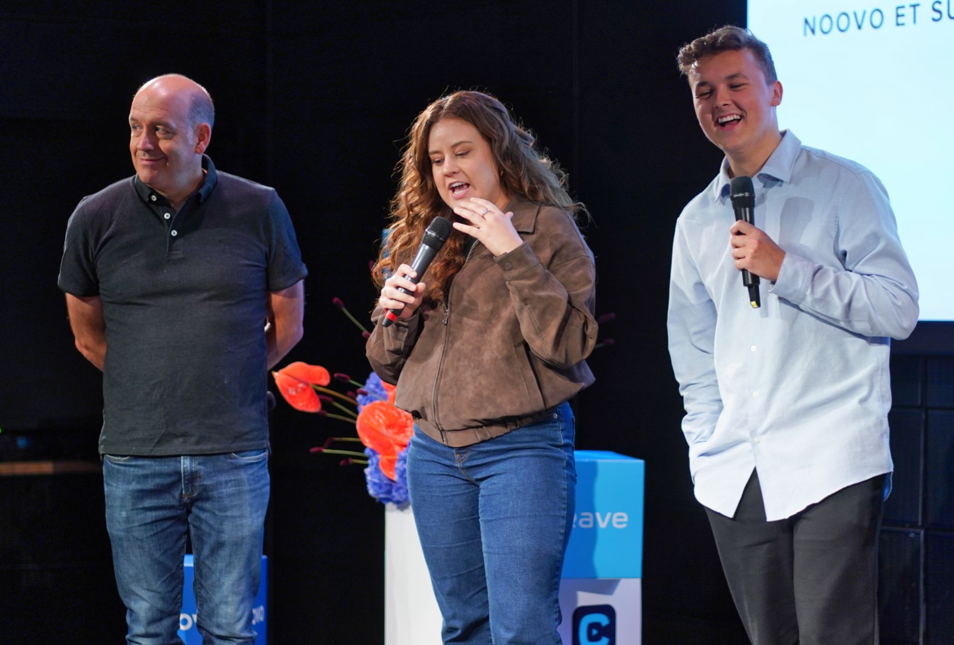 Antoine Vézina, Mégan Brouillard, Danick Martineau