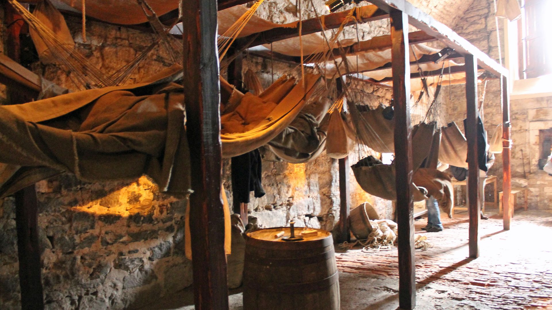 14. Prison du château d'Édimbourg : Écosse, 1757 AD