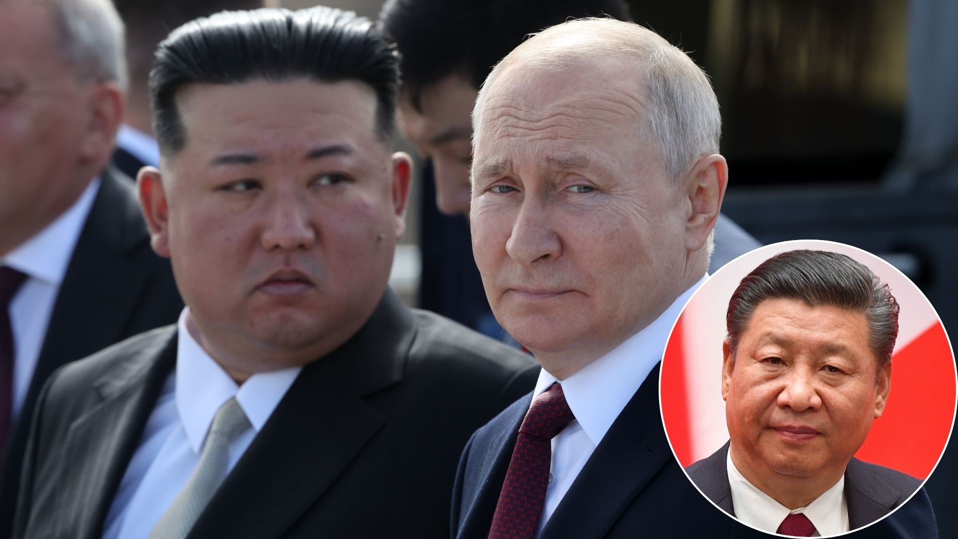 Kim Jong Un, Vladimir Poutine et Xi Jinping réunis en Chine