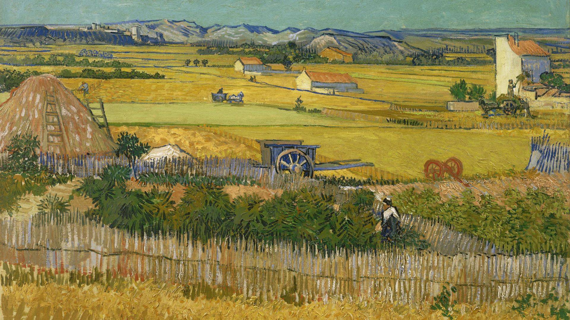 4. La récolte à La Crau (1888)