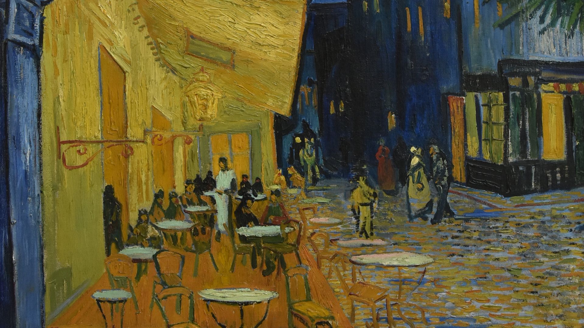 6. Terrasse du café la nuit (1888)