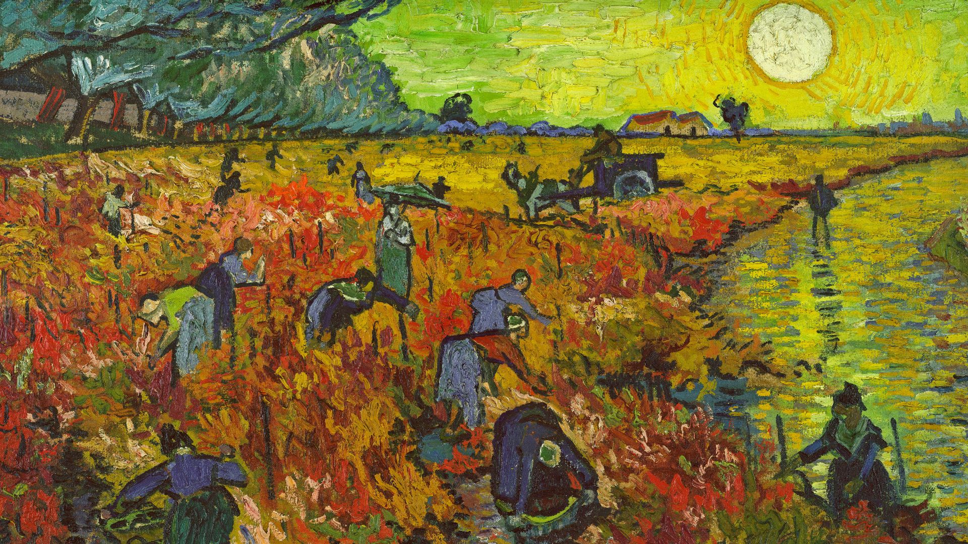 10. Le vignoble rouge (1888)