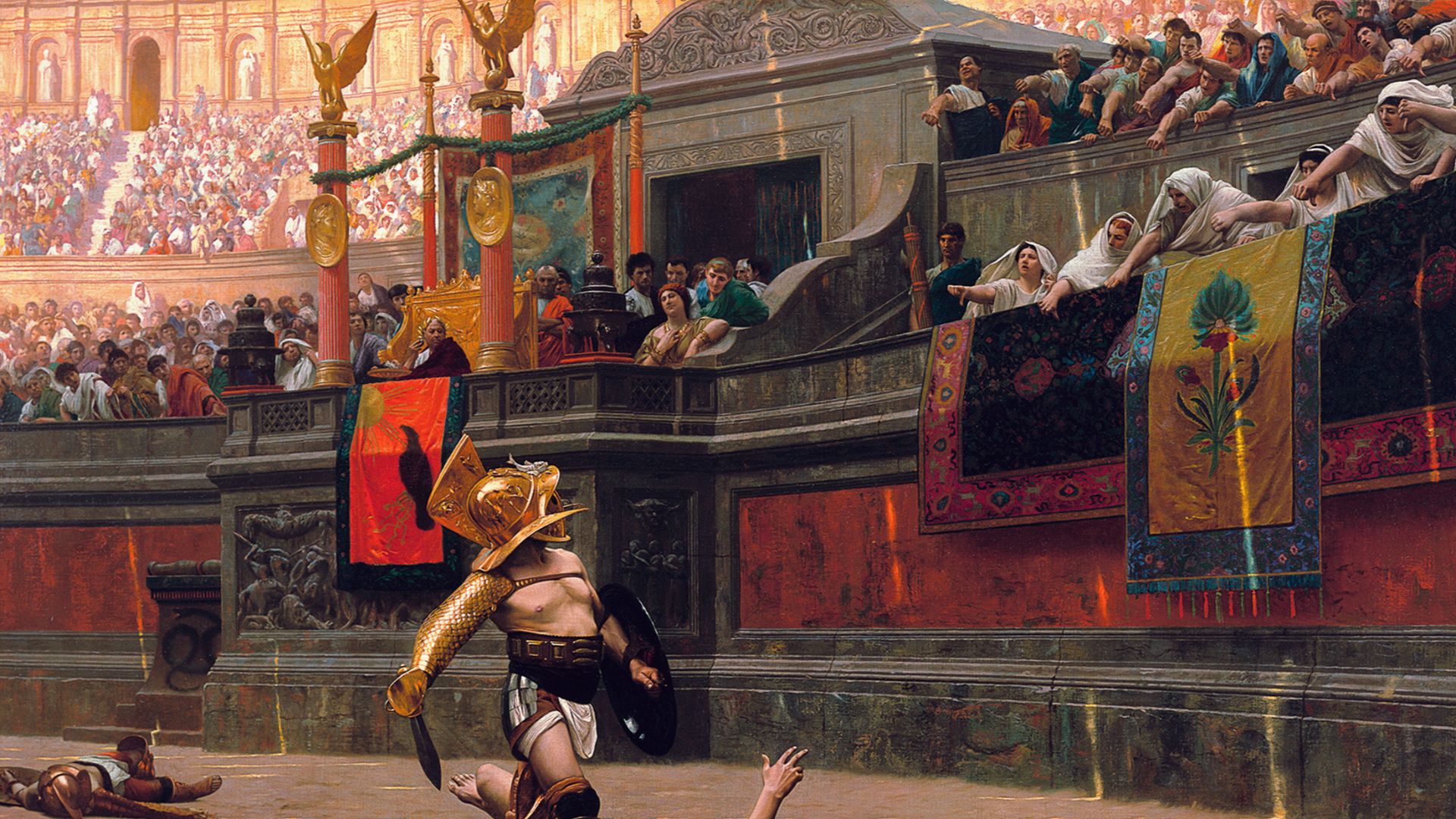7. Les gladiateurs étaient des célébrités