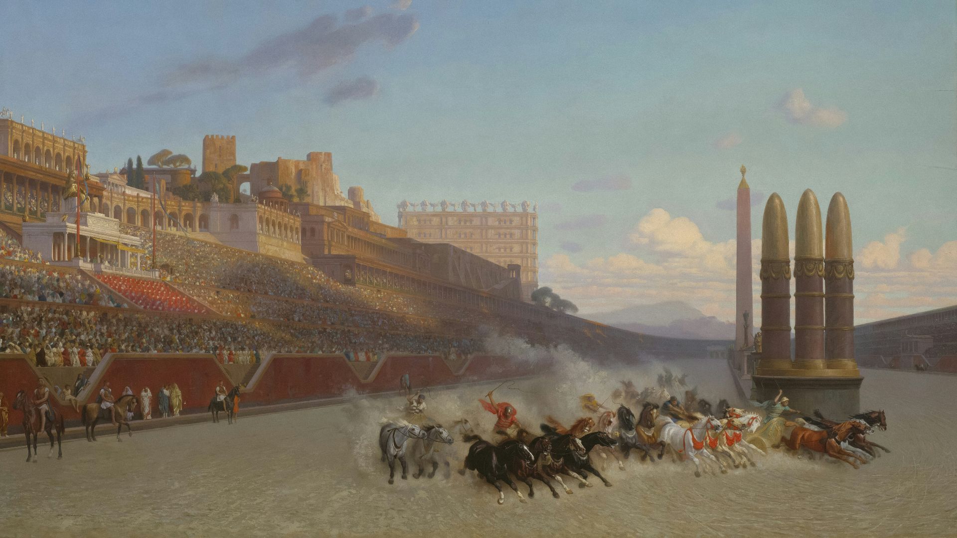 8. La course de chariots était le sport le plus populaire