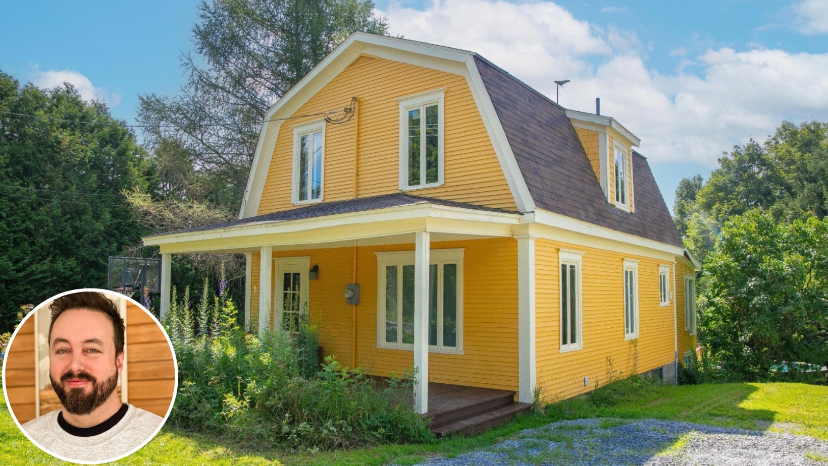 La superbe propriété de Mathieu Gratton à Scotstown est à vendre pour 365 000$