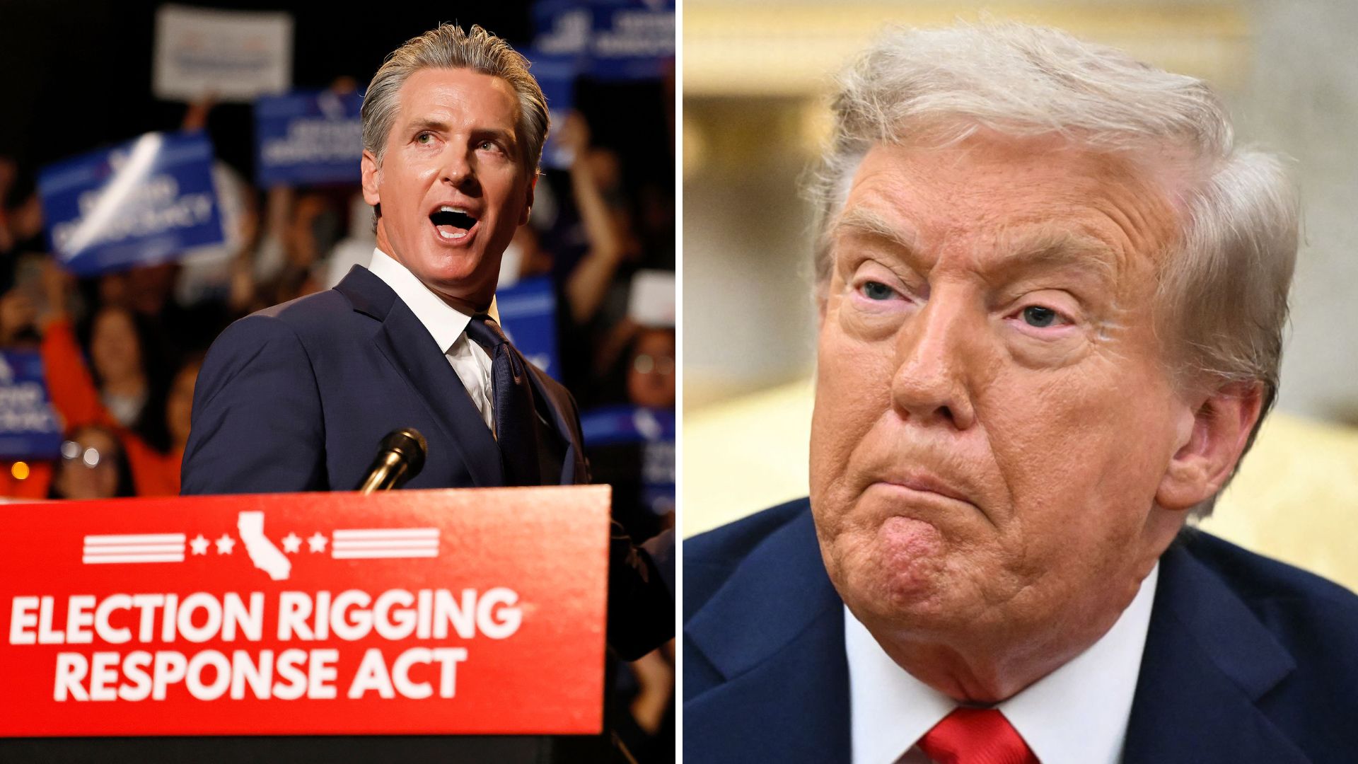 Montée météorique de Gavin Newsom dans les sondages