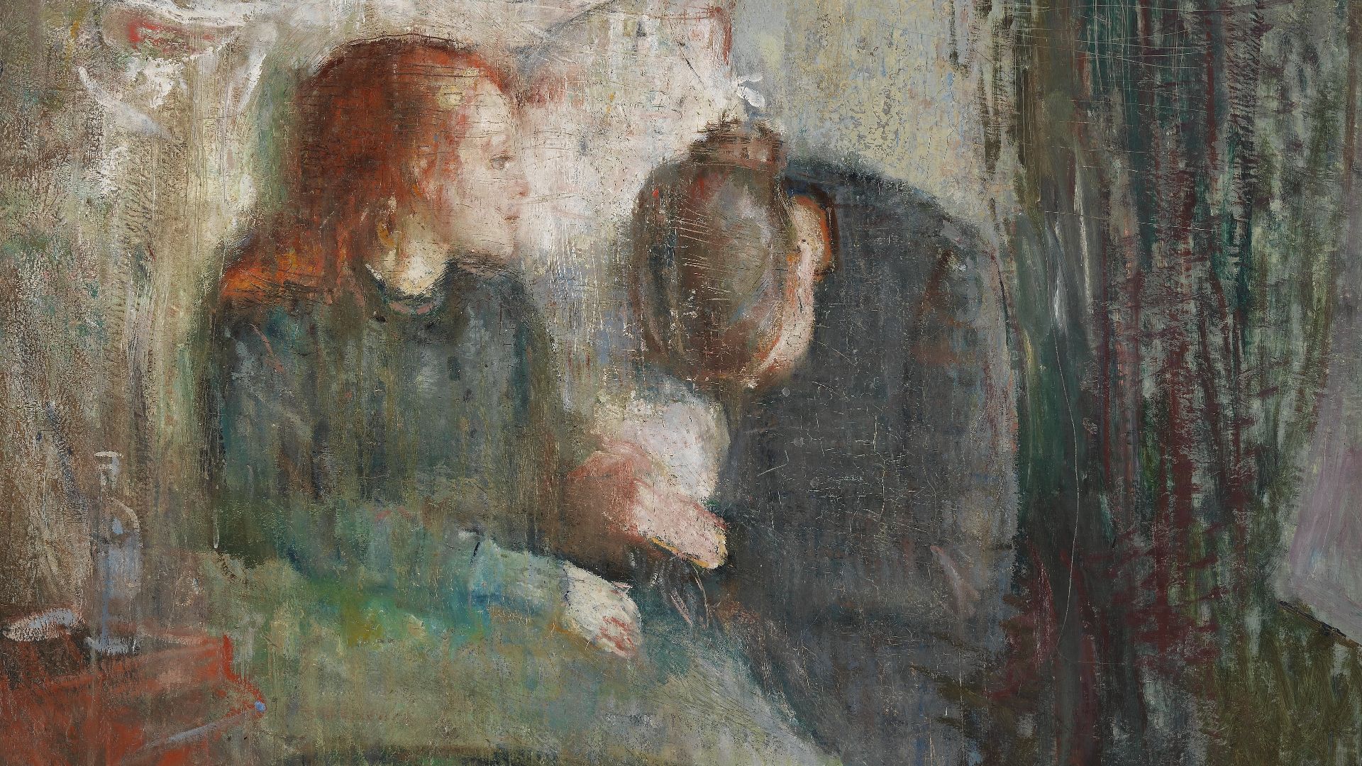 3. L'enfant malade : Edvard Munch