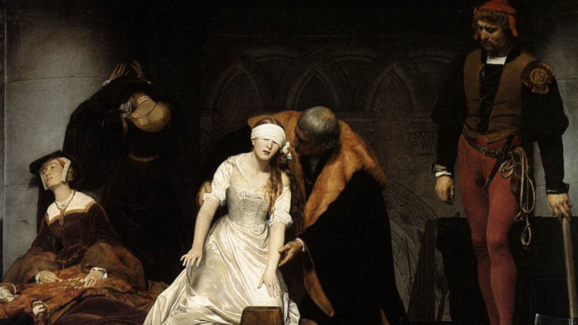 4. L'exécution de Lady Jane Grey : Paul Delaroche