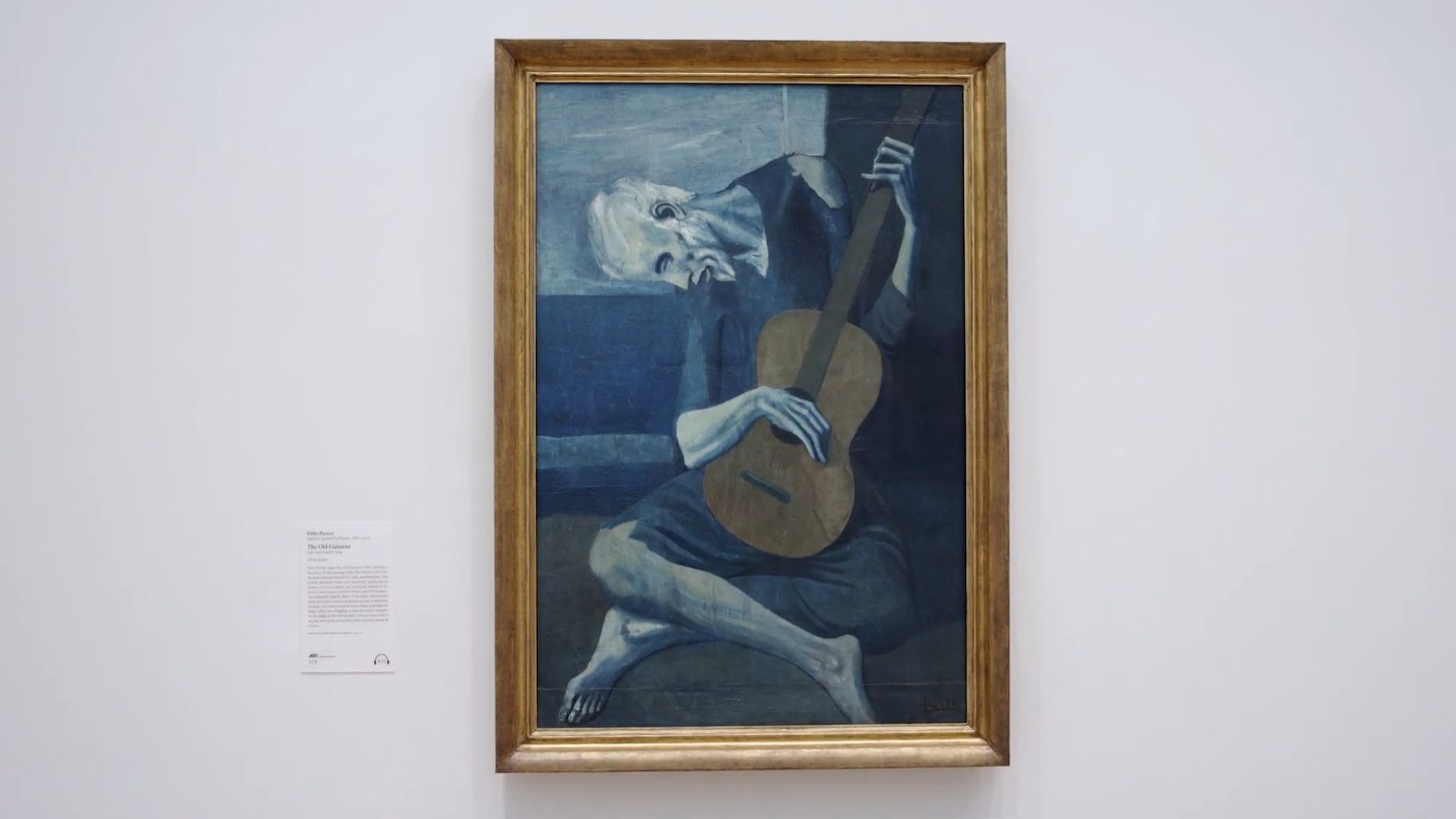 5. Le vieux guitariste : Pablo Picasso