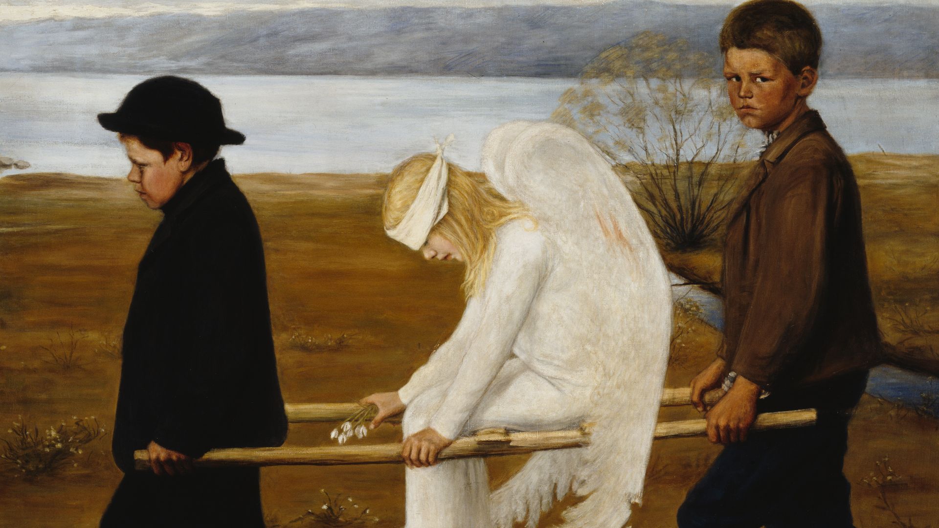 9. L'ange blessé : Hugo Simberg