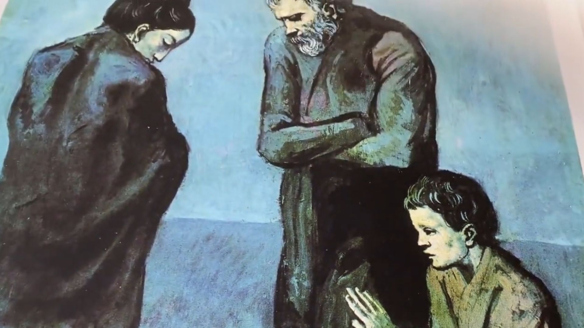 18. La tragédie : Pablo Picasso (période bleue)