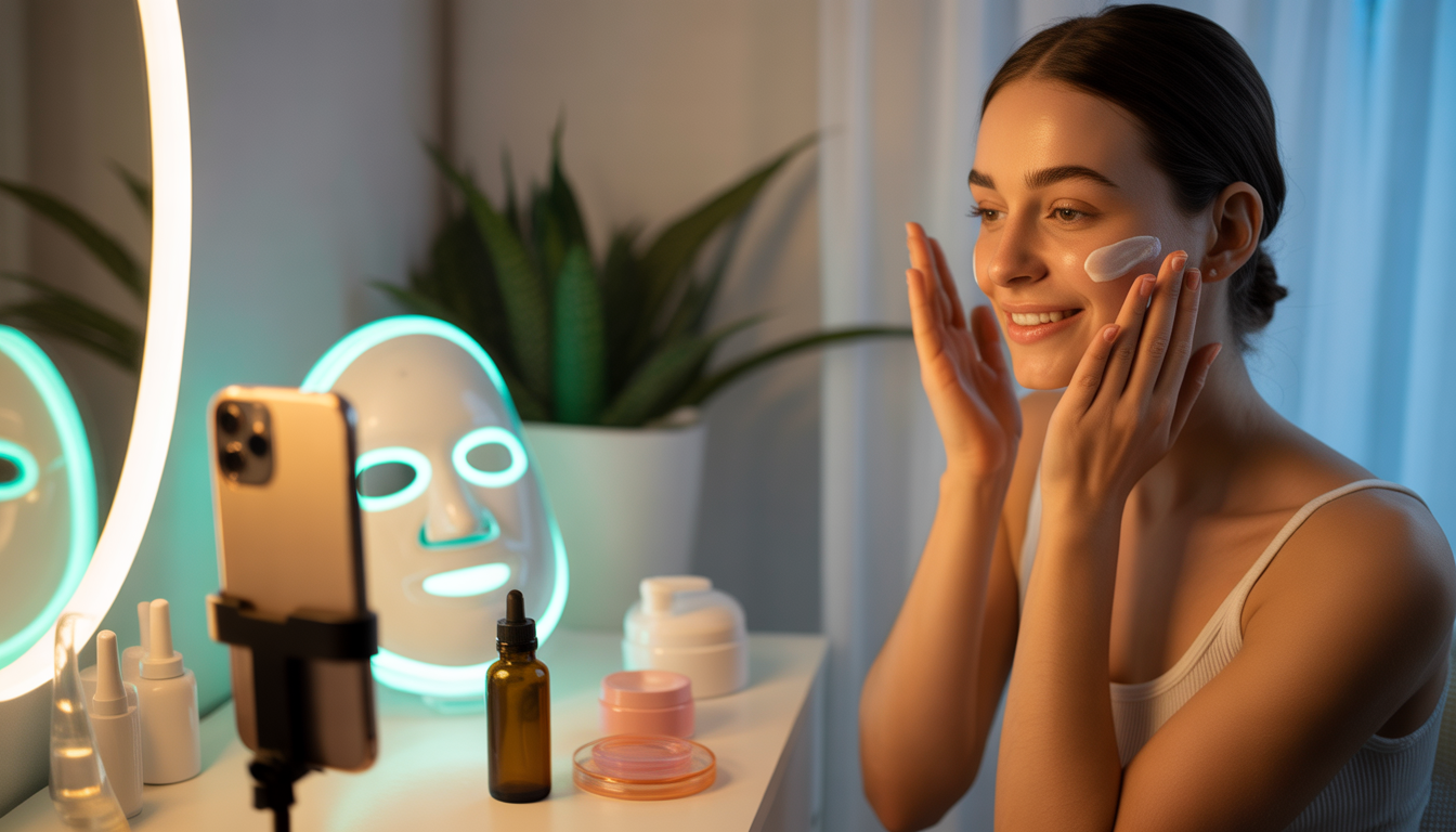 4. Teste une nouvelle routine skincare