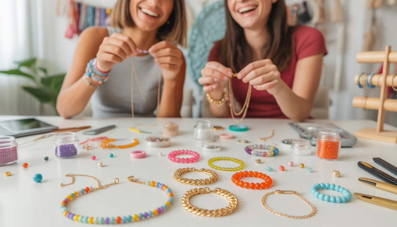 5. Lance-toi dans un atelier DIY bijoux