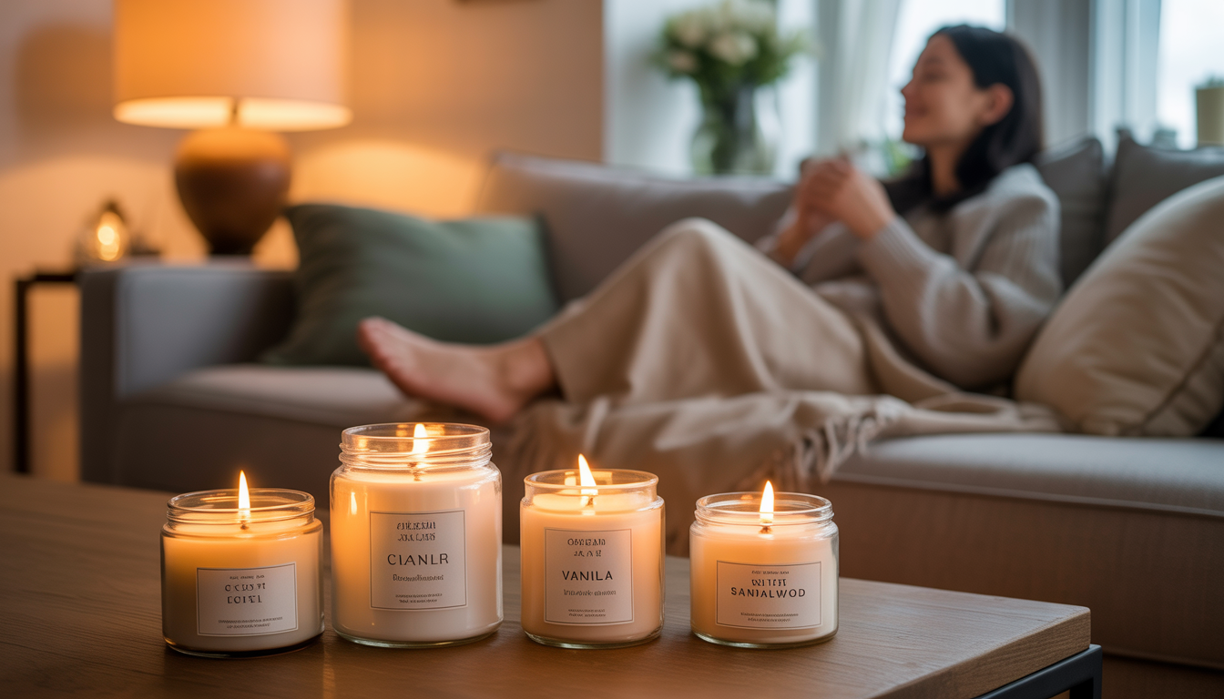 8. Crée une ambiance cocooning avec des bougies parfumées