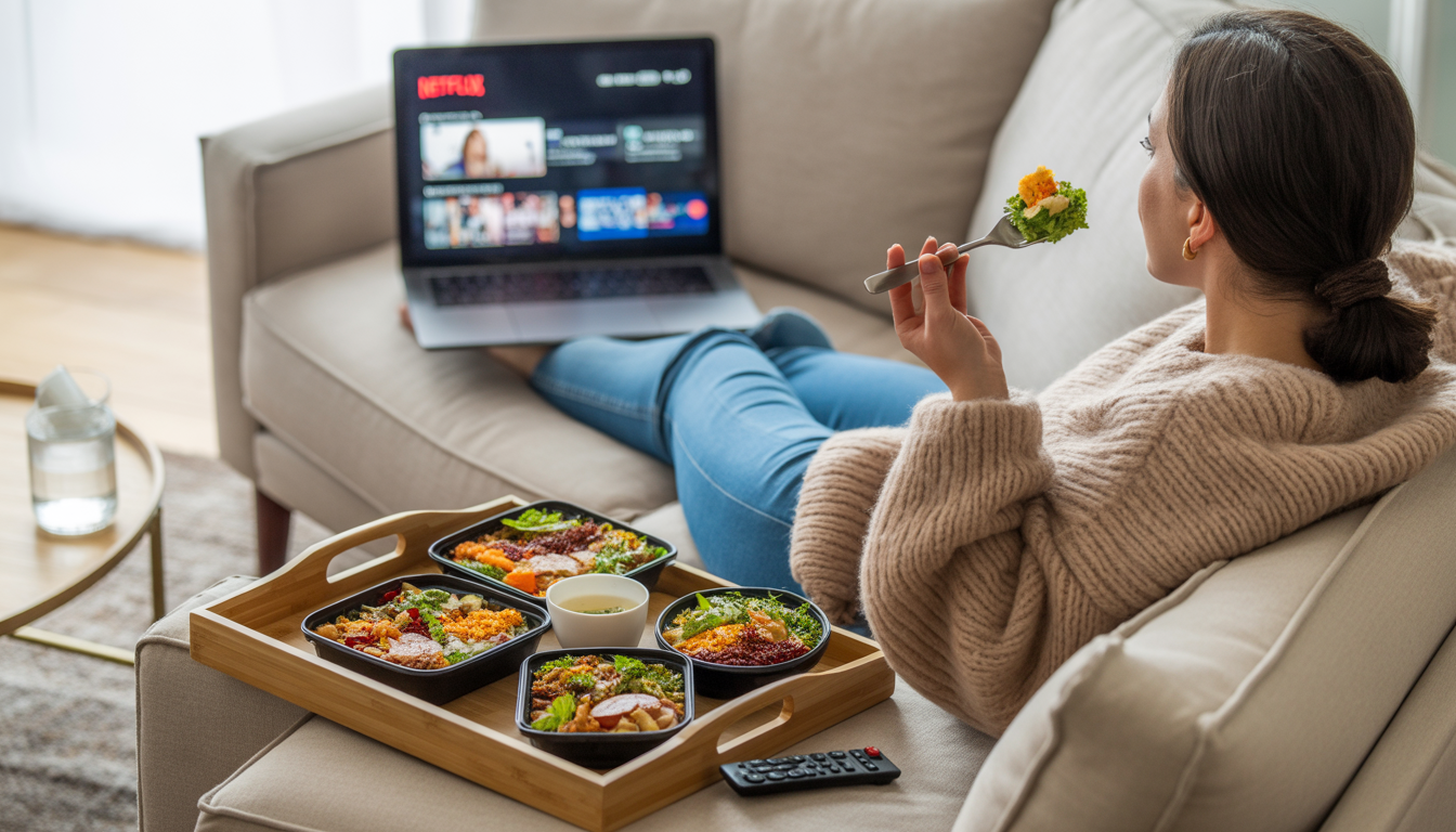 9. Prépare-toi un plateau télé healthy et gourmand