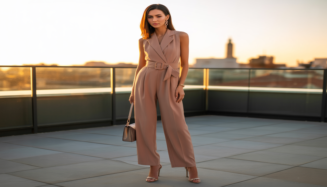 8. La combinaison pantalon élégante