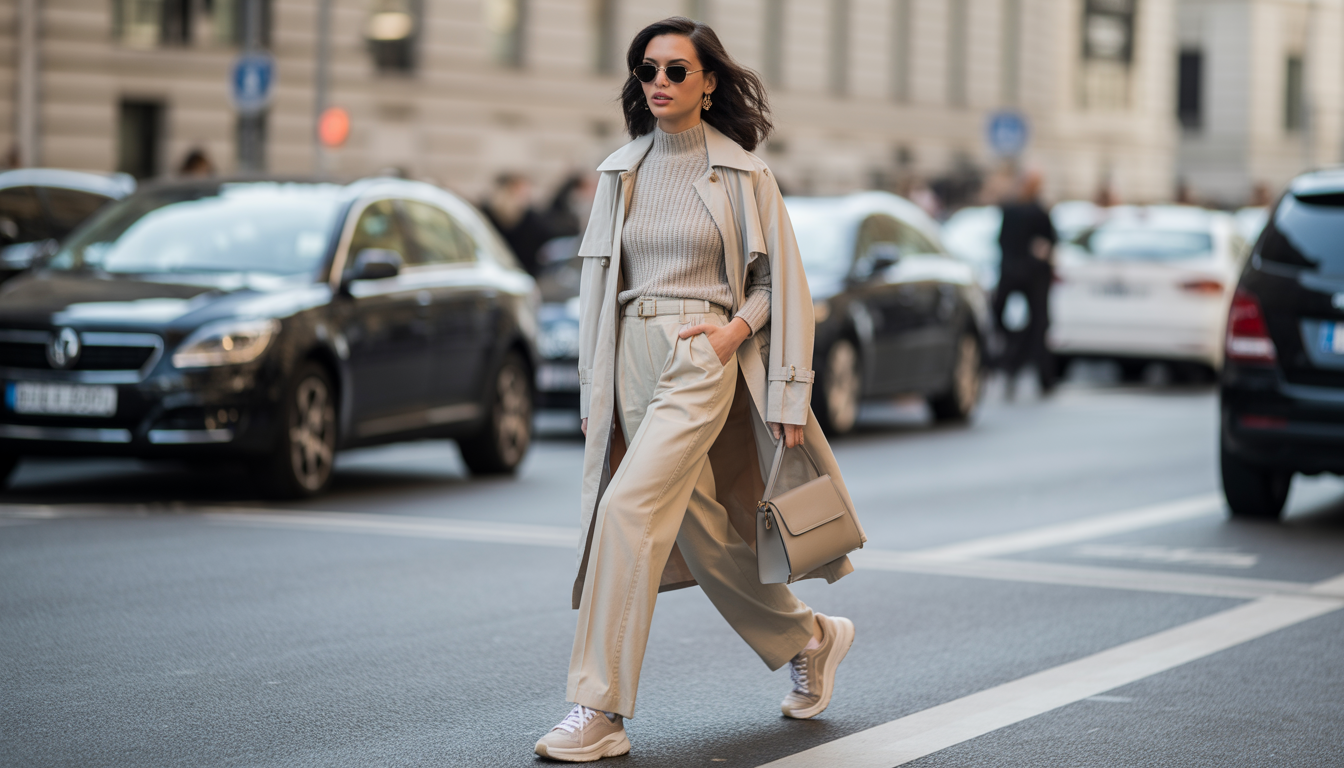 9. Le look monochrome beige