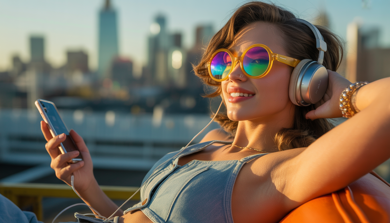 1. Lunettes de soleil rétro