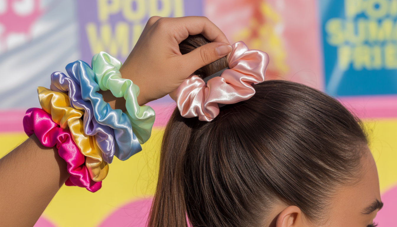 2. Chouchous en satin