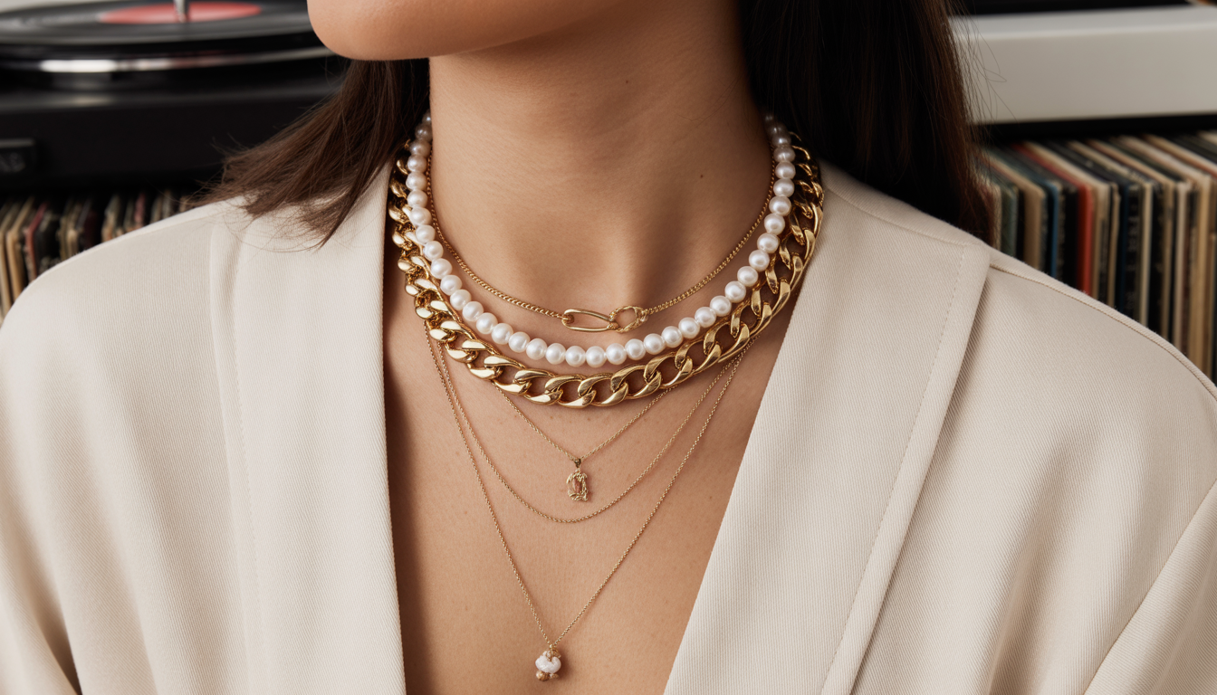 8. Collier multi-rangs