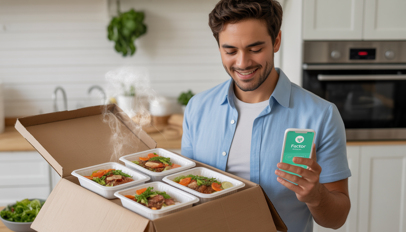 1. Factor Meals – Manger sain sans cuisiner