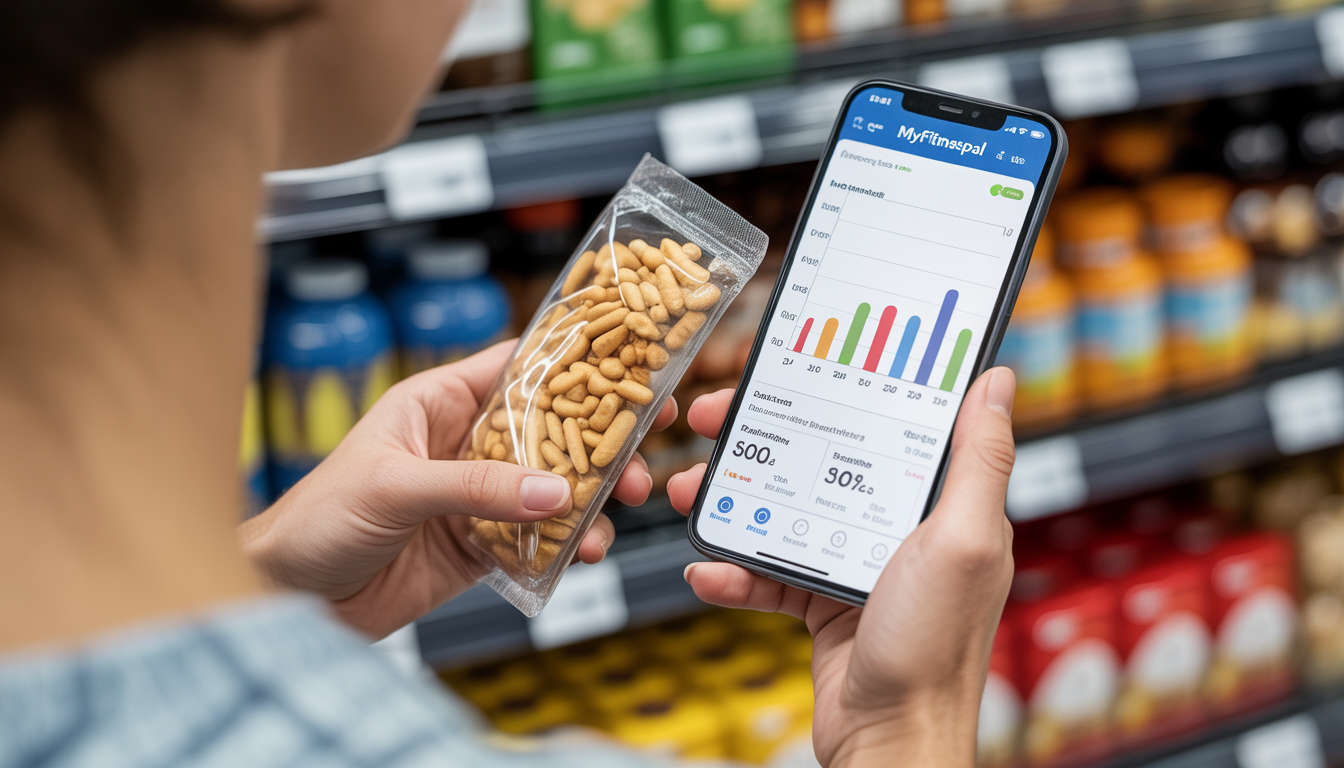 3. MyFitnessPal – Suivi nutrition et objectifs