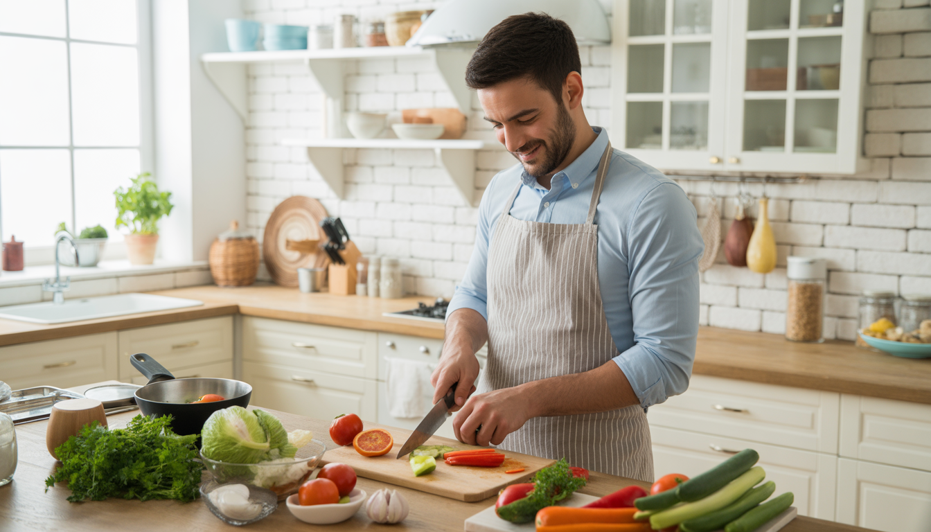 9. Apprends à cuisiner des plats sains
